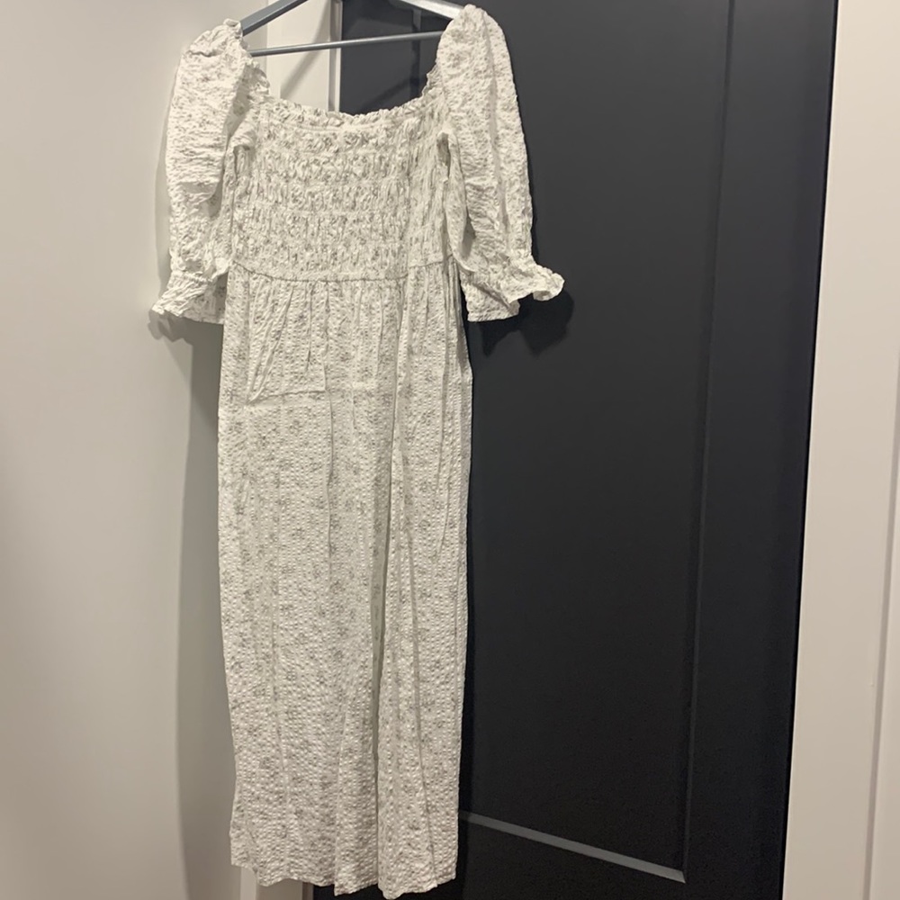 H&M Puff sleeve midi dress